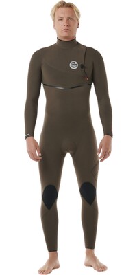 2024 Rip Curl Mens Flashbomb Pro 4/3mm Zip Free Wetsuit 14NMFS - Deep Rock